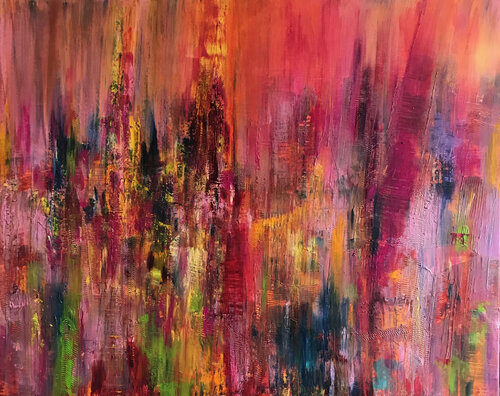 "INSPIRATION" van Gerlinde Kosina, Schilderij te koop op Singulart