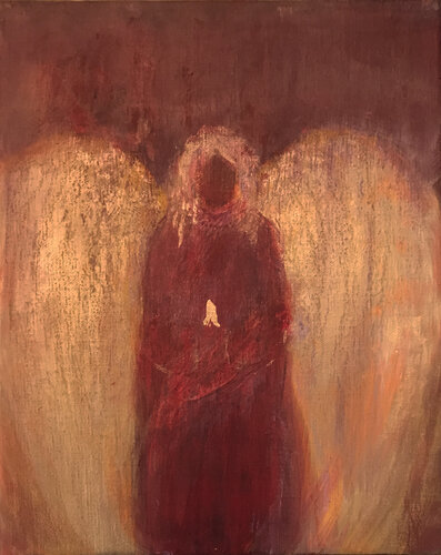 schutzengel "ariel" di Gerlinde Kosina, Pittura in vendita su Singulart