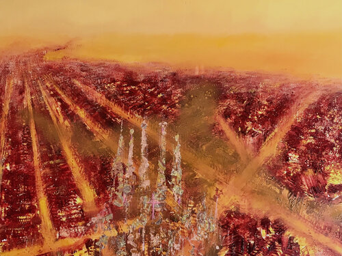 BARCELONA par Gerlinde Kosina, Peinture en vente sur Singulart