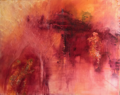 BURG -  THEATER - WIEN de Gerlinde Kosina, Pintura a la venta en Singulart