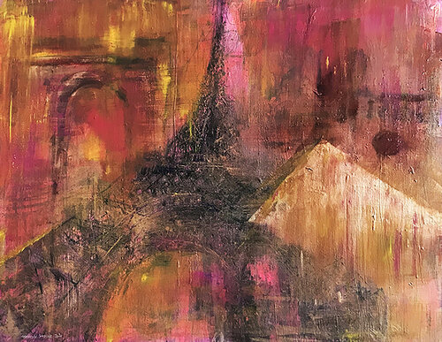 PARIS di Gerlinde Kosina, Pittura in vendita su Singulart