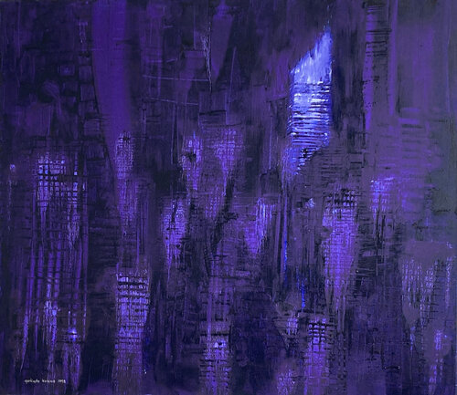 NY-NY-NY di Gerlinde Kosina, Pittura in vendita su Singulart