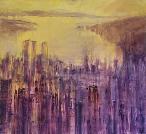 "HONGKONG" van Gerlinde Kosina, Schilderij te koop op Singulart