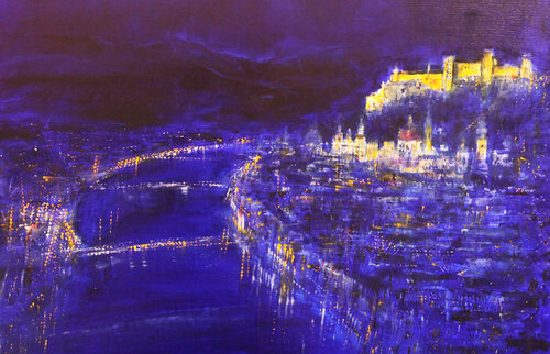 "kleine nachtmusik" - salzburg par Gerlinde Kosina, Édition en vente sur Singulart