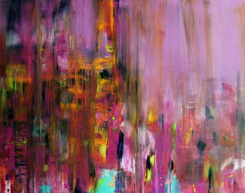 "happy" de Gerlinde Kosina, Pintura a la venta en Singulart