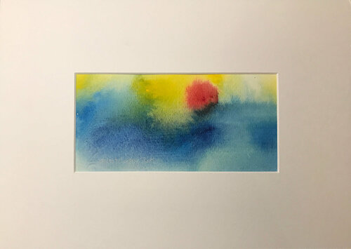 "welle" von Gerlinde Kosina, Werk auf Papier kaufen auf Singulart