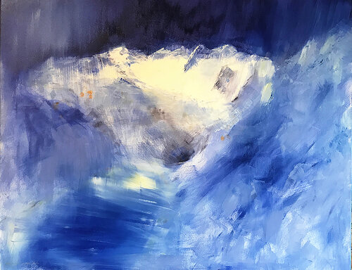 "dachstein" par Gerlinde Kosina, Peinture en vente sur Singulart