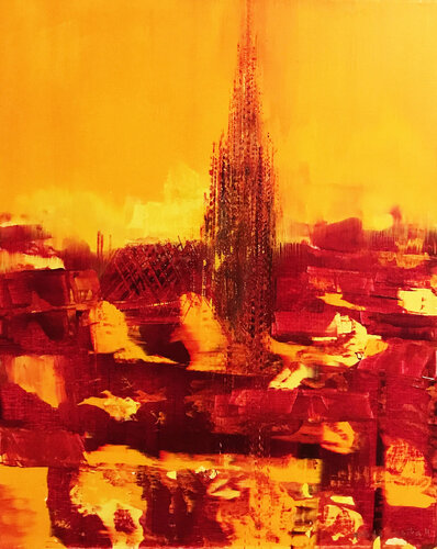 STEFFL - WIEN par Gerlinde Kosina, Peinture en vente sur Singulart