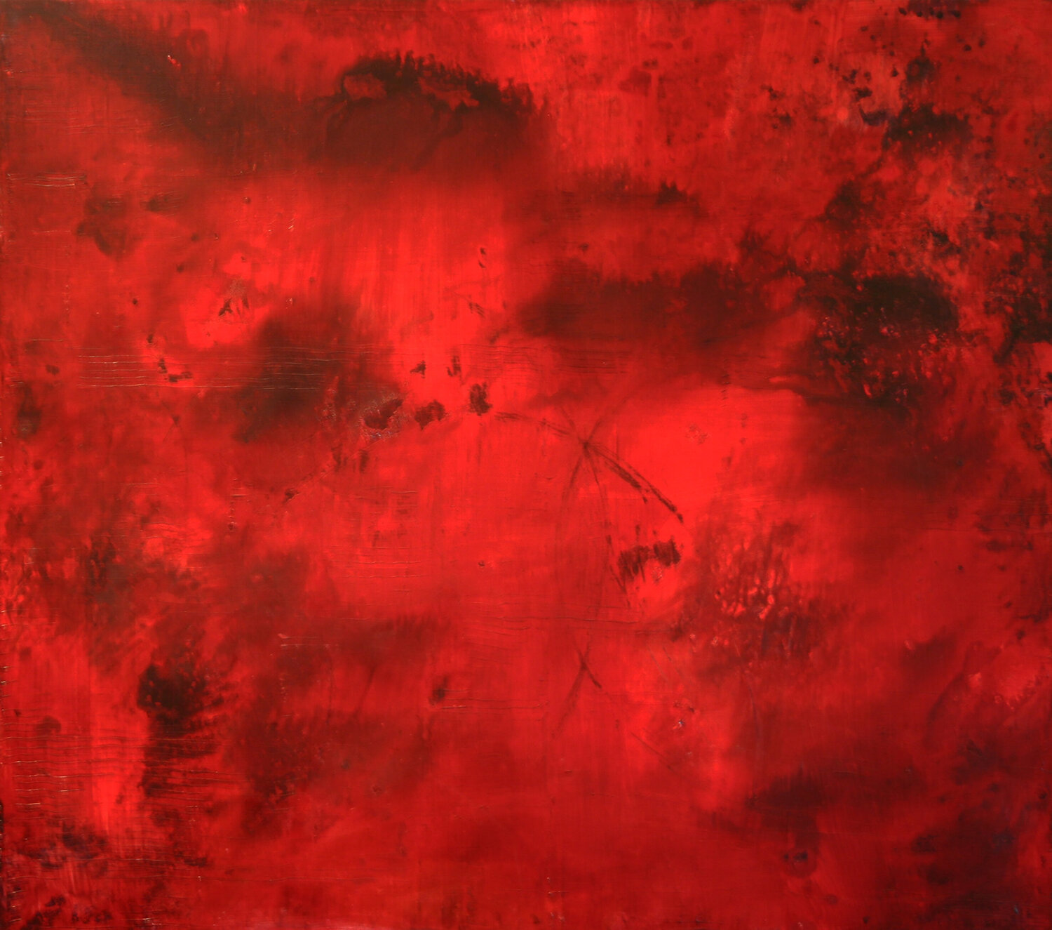 untitled red Gerlinde Kosina