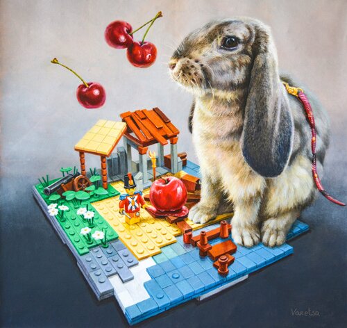 The Lego de Lilia Varetsa, Pintura a la venta en Singulart