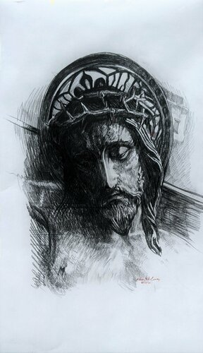 Suffering de Aidas Mikelenas, Dibujo a la venta en Singulart