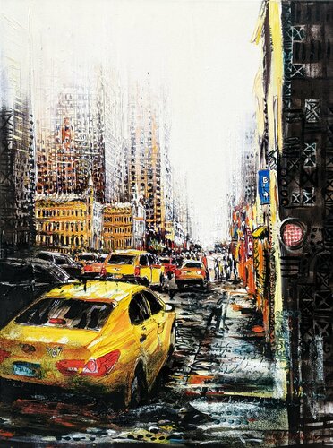 New York de Aidas Mikelenas, Pintura a la venta en Singulart