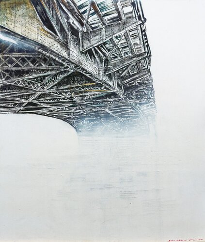 Bridge of mystery de Aidas Mikelenas, Pintura a la venta en Singulart