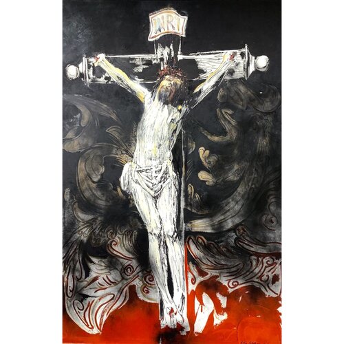Jesus di Aidas Mikelenas, Pittura in vendita su Singulart