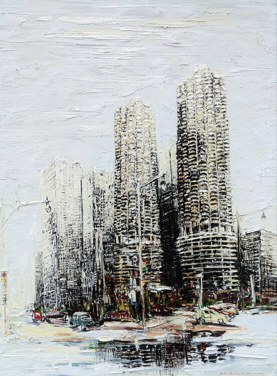 Chicago corns Aidas Mikelenas