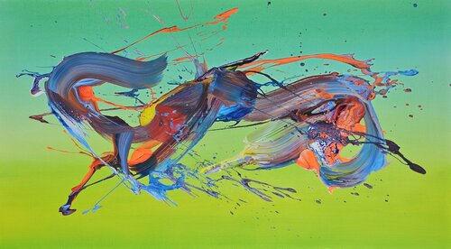Duktus Nr. 6 di Jonny Heinig, Pittura in vendita su Singulart