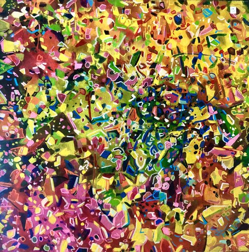Abstract. City. van Anne Samson, Schilderij te koop op Singulart