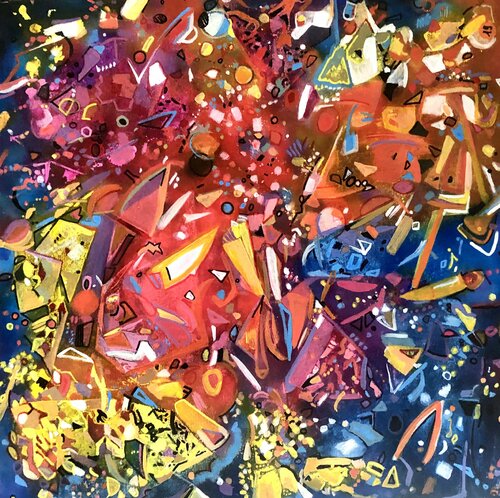 Trallafitti by Anne Samson, Painting for Sale on Singulart