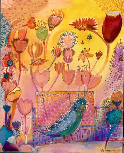 Little bird van Anne Samson, Schilderij te koop op Singulart