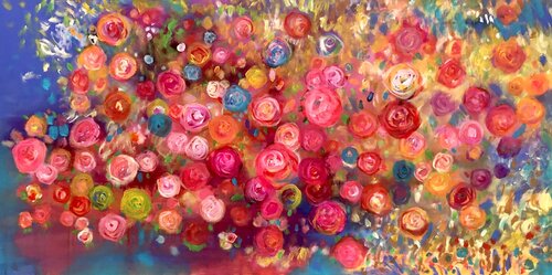 Happy. Very. di Anne Samson, Pittura in vendita su Singulart