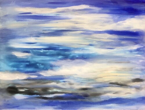 Dieser wunderbare Himmel I von Anne Samson, Malerei kaufen auf Singulart