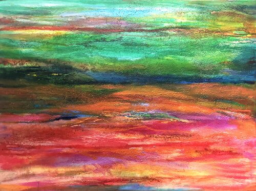 Abstract landscape II van Anne Samson, Schilderij te koop op Singulart