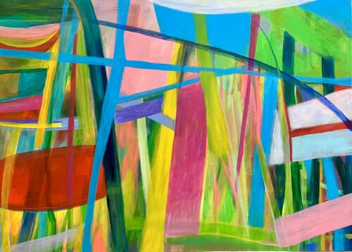 Abstract composition Anne Samson