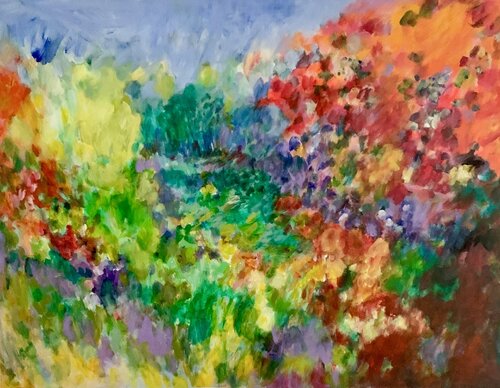 Wenn der Sommer endlich da ist von Anne Samson, Malerei kaufen auf Singulart