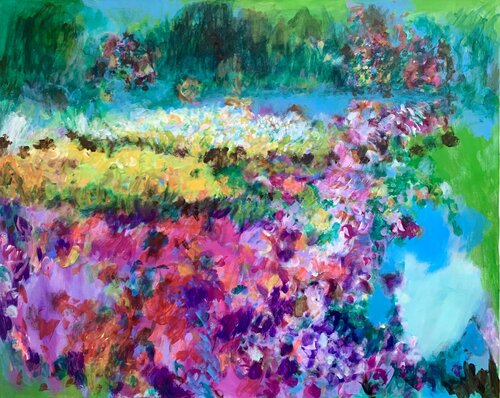 Sommer di Anne Samson, Pittura in vendita su Singulart