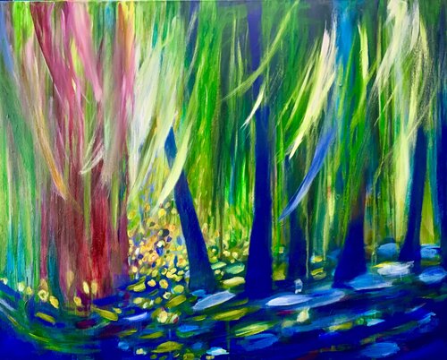 Zauberwald von Anne Samson, Malerei kaufen auf Singulart