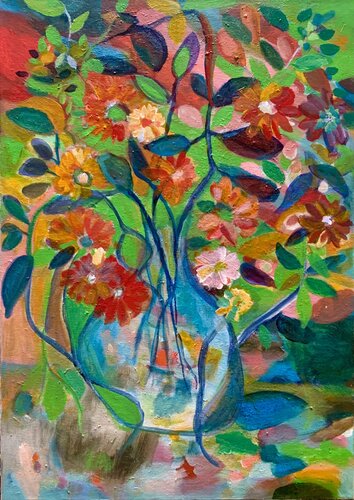 Modern stillife van Anne Samson, Schilderij te koop op Singulart