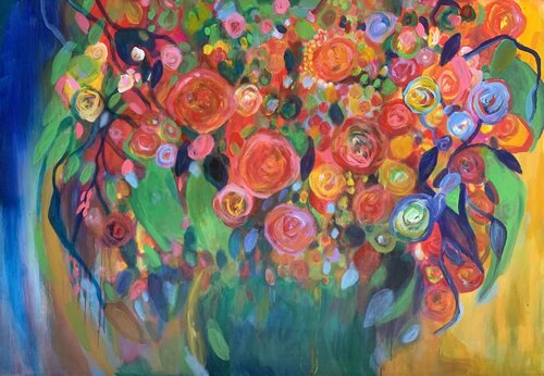Love flowers Anne Samson