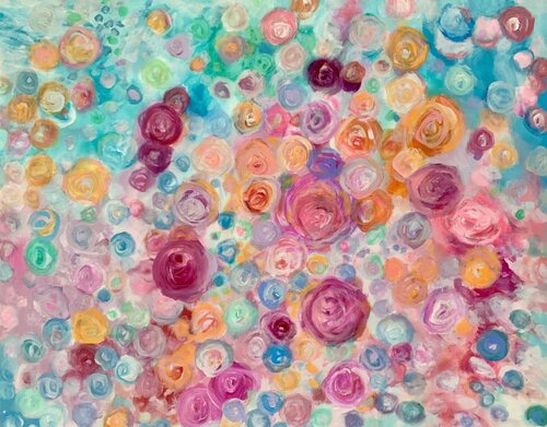 Barbie‘s roses di Anne Samson, Pittura in vendita su Singulart