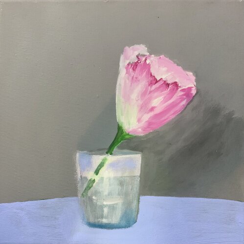 Pretty flower di Anne Samson, Pittura in vendita su Singulart