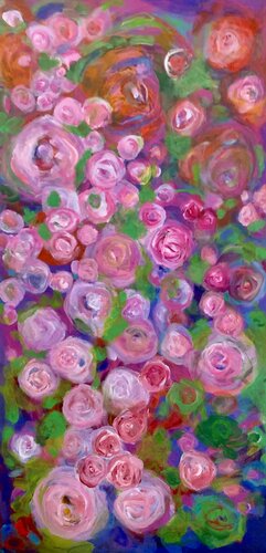 Roses de Anne Samson, Pintura a la venta en Singulart