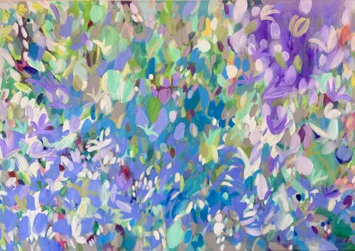 Hello spring, goodbye winter by Anne Samson, Painting for Sale on Singulart