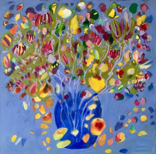 Spring van Anne Samson, Schilderij te koop op Singulart