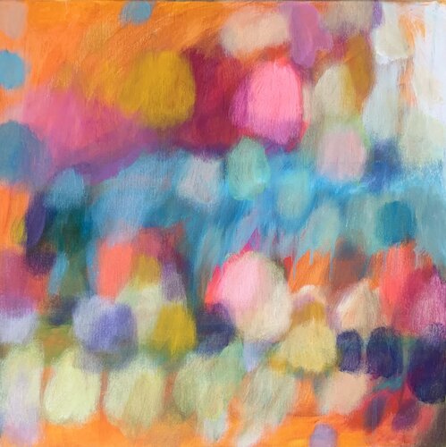 Abstract. Tulips. by Anne Samson, 회화 for Sale on Singulart