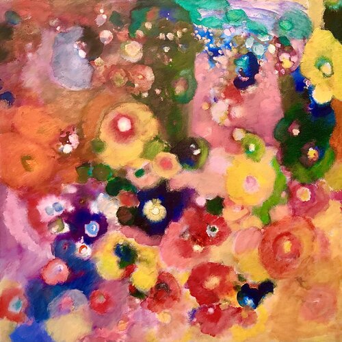 Power Flowers by Anne Samson, Painting for Sale on Singulart