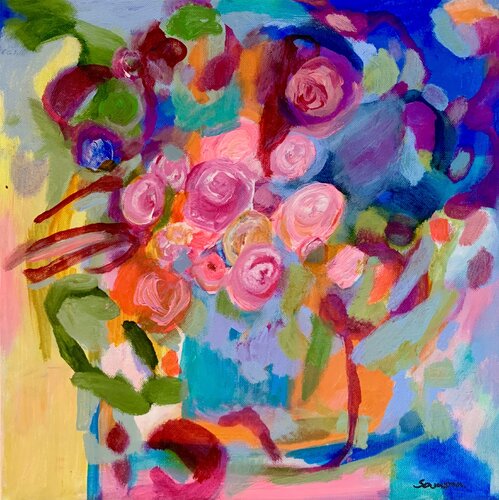 Heiter by Anne Samson, Painting for Sale on Singulart
