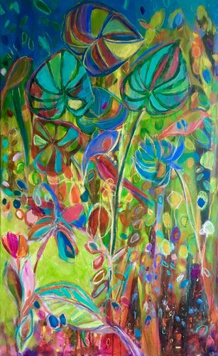 Kleines Paradies di Anne Samson, Pittura in vendita su Singulart