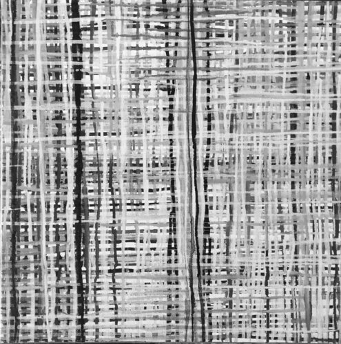 Dripping In Grau de Anne Samson, Pintura a la venta en Singulart