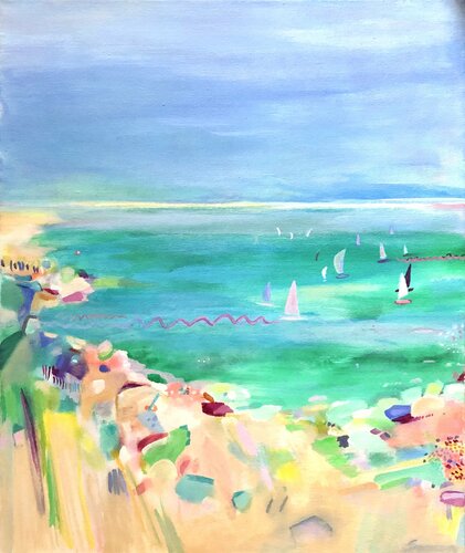 When I close my eyes III di Anne Samson, Pittura in vendita su Singulart