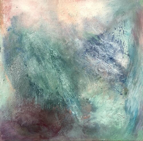 Nebel und Eis by Anne Samson, Painting for Sale on Singulart