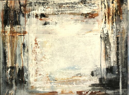 Abstraktion in Naturtönen by Anne Samson, Painting for Sale on Singulart