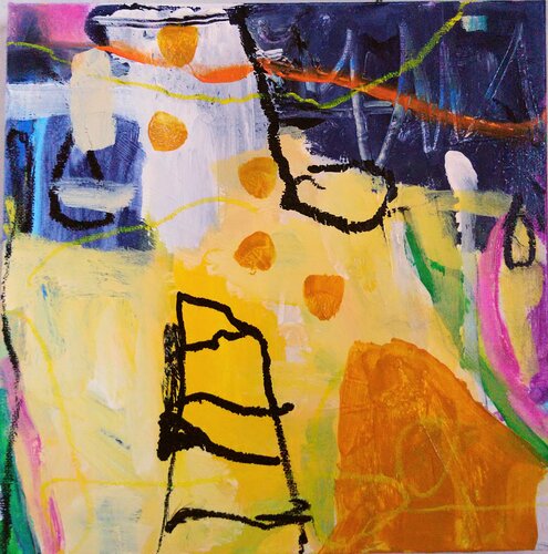 Sweet Like Candy van Marisol Evora, Schilderij te koop op Singulart
