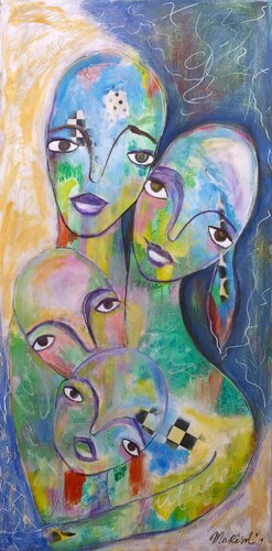 Family Thing by Marisol Evora, Painting for Sale on Singulart