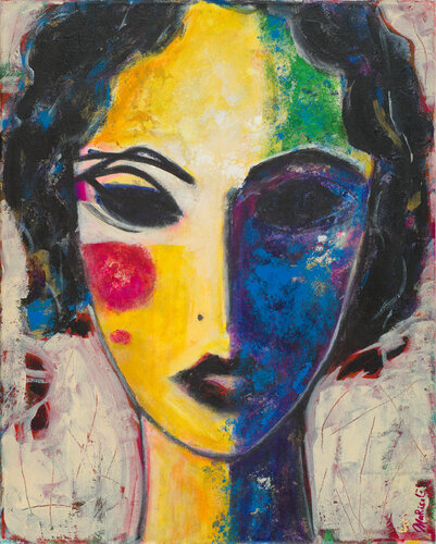 Woman / Mujer di Marisol Evora, Pittura in vendita su Singulart