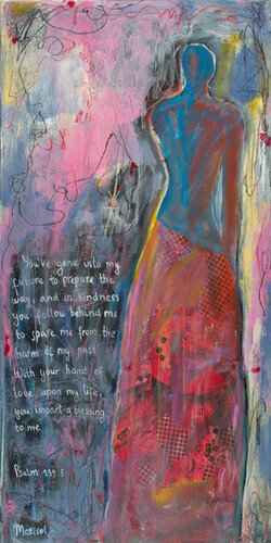 Psalm 139:5 di Marisol Evora, Pittura in vendita su Singulart