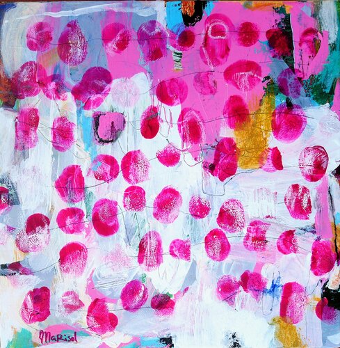 Pink di Marisol Evora, Pittura in vendita su Singulart